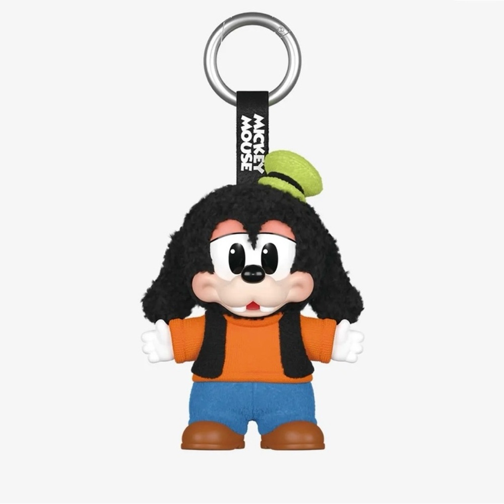 Pop Mart Disney Mickey Family Cute Together Plush Pendant Keychain - Goofy
